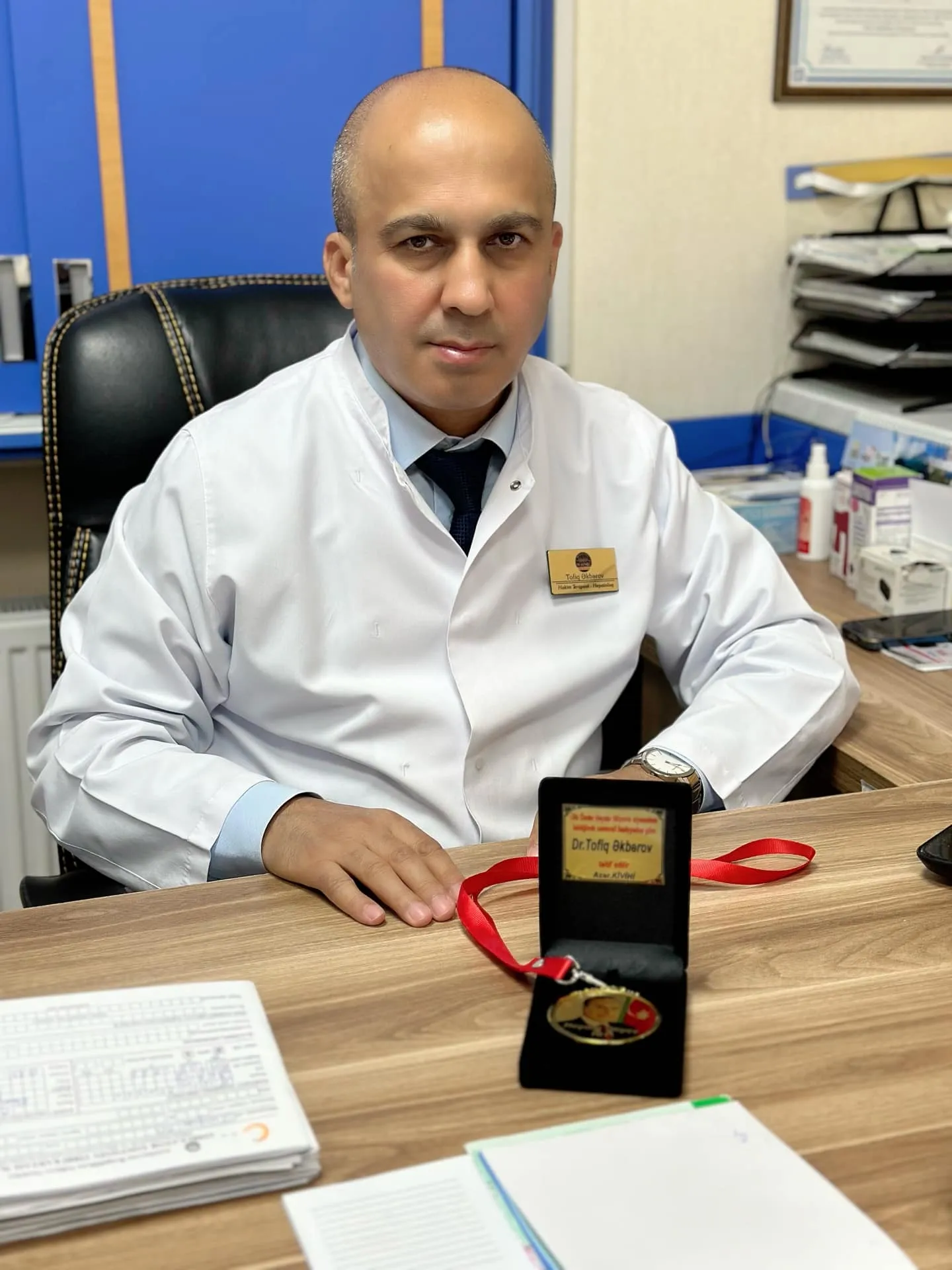 Diaqnoz Tibb Mərkəzinin Baş həkimin müavini təltif edilib