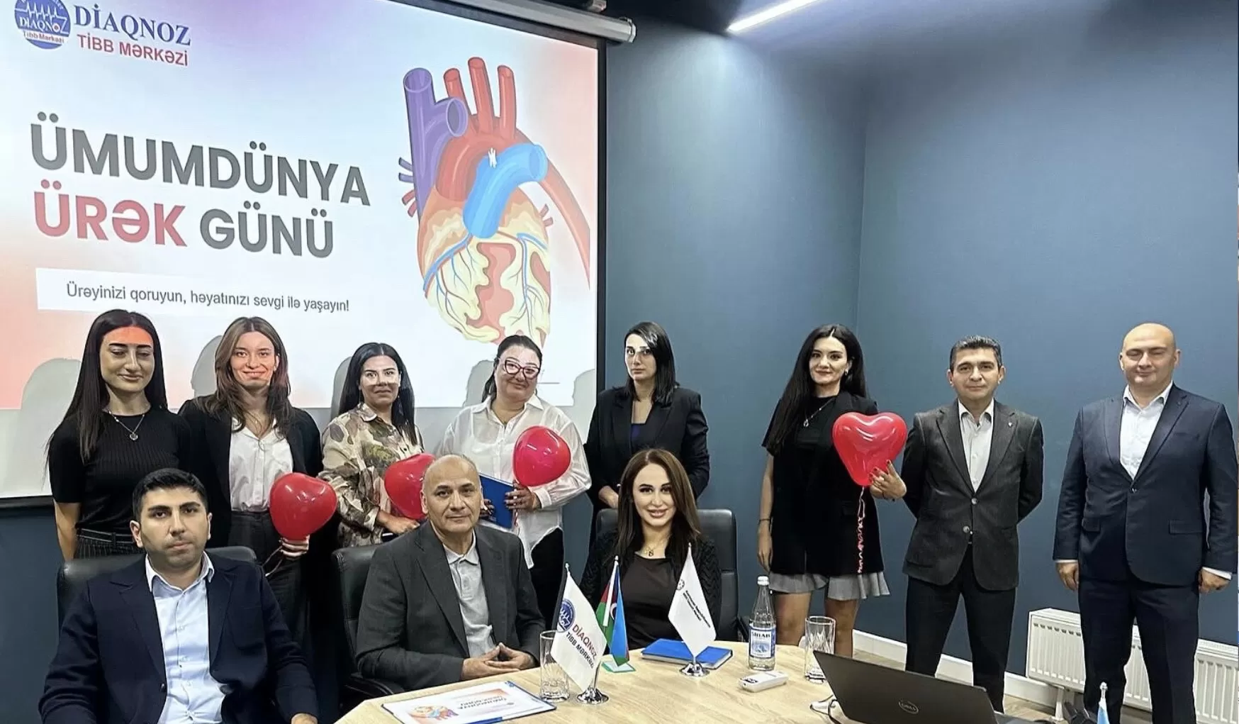 Diaqnoz Tibb Mərkəzi tərəfindən Ürək Gününə həsr olunmuş tədbir keçirilib 