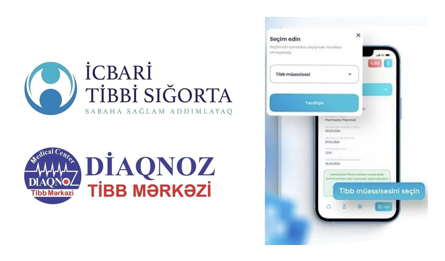 İcbari Tibbi Sığorta ilə Diaqnoz Tibb Mərkəzinin xidmətlərindən yararlana bilərsiniz