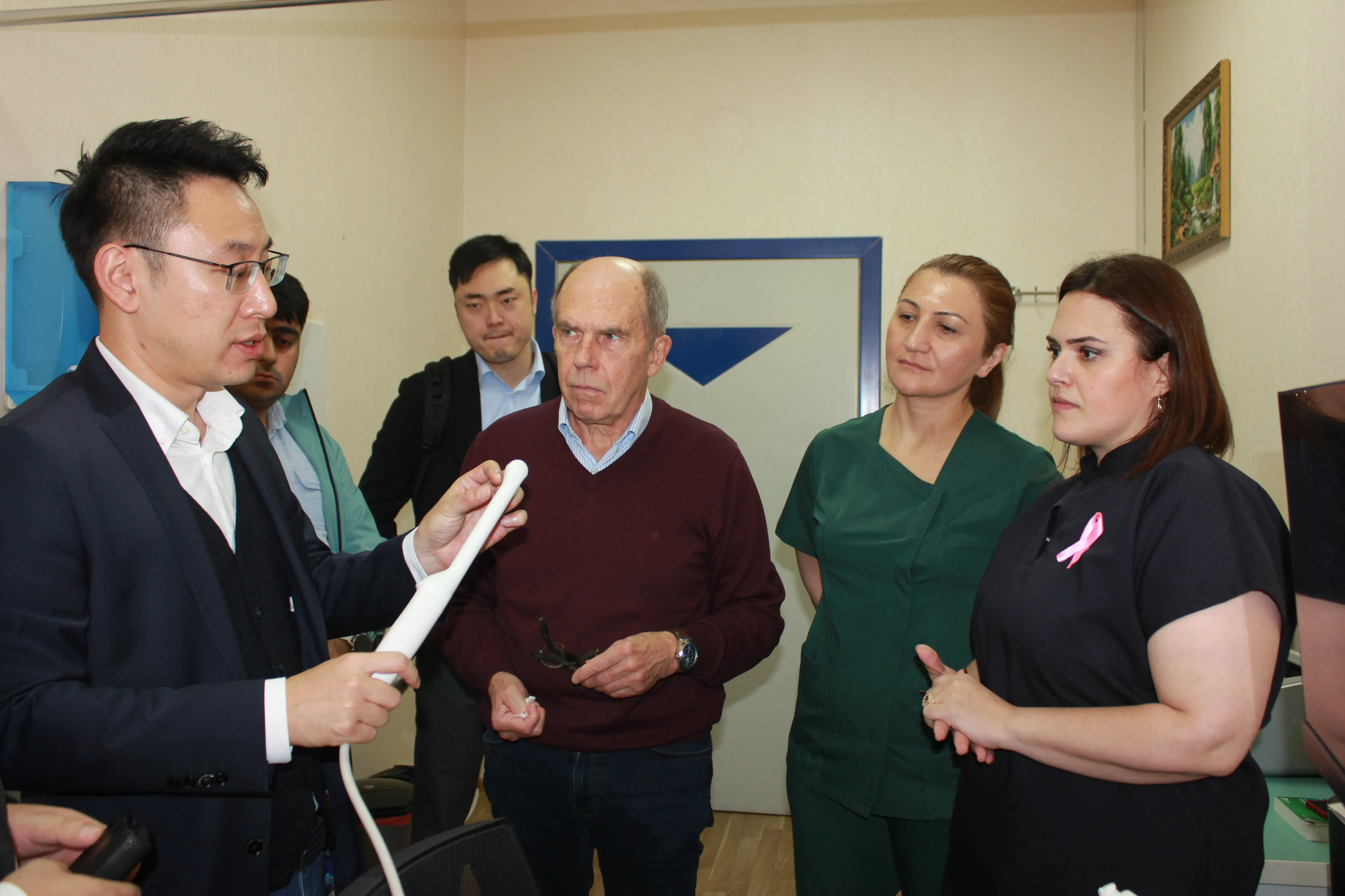 Xarici mütəxəssislərlə təlimdə