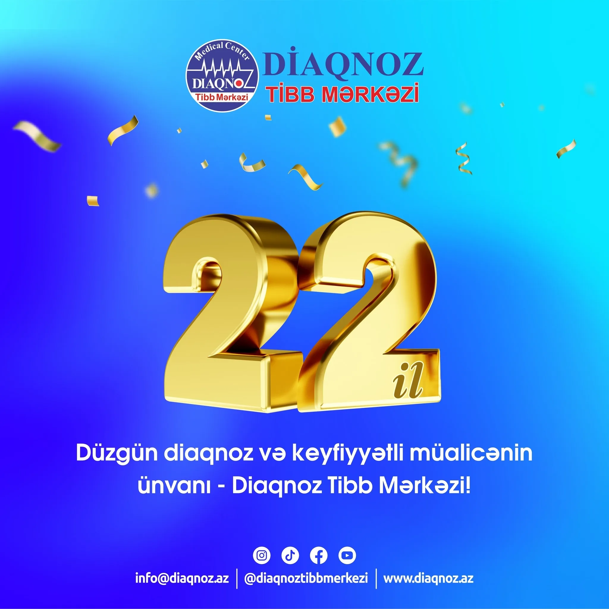22 İLDİR SİZİNLƏYİK! 