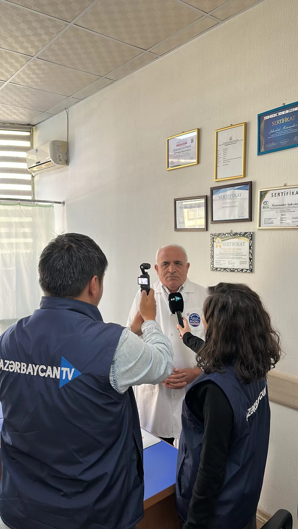 Diaqnoz Tibb Mərkəzinin Həkim-Allerqoloqu Şahvələd Məmmədov Azərbaycan Televiziyasına (AzTV Xəbər) verdiyi müsahibə
