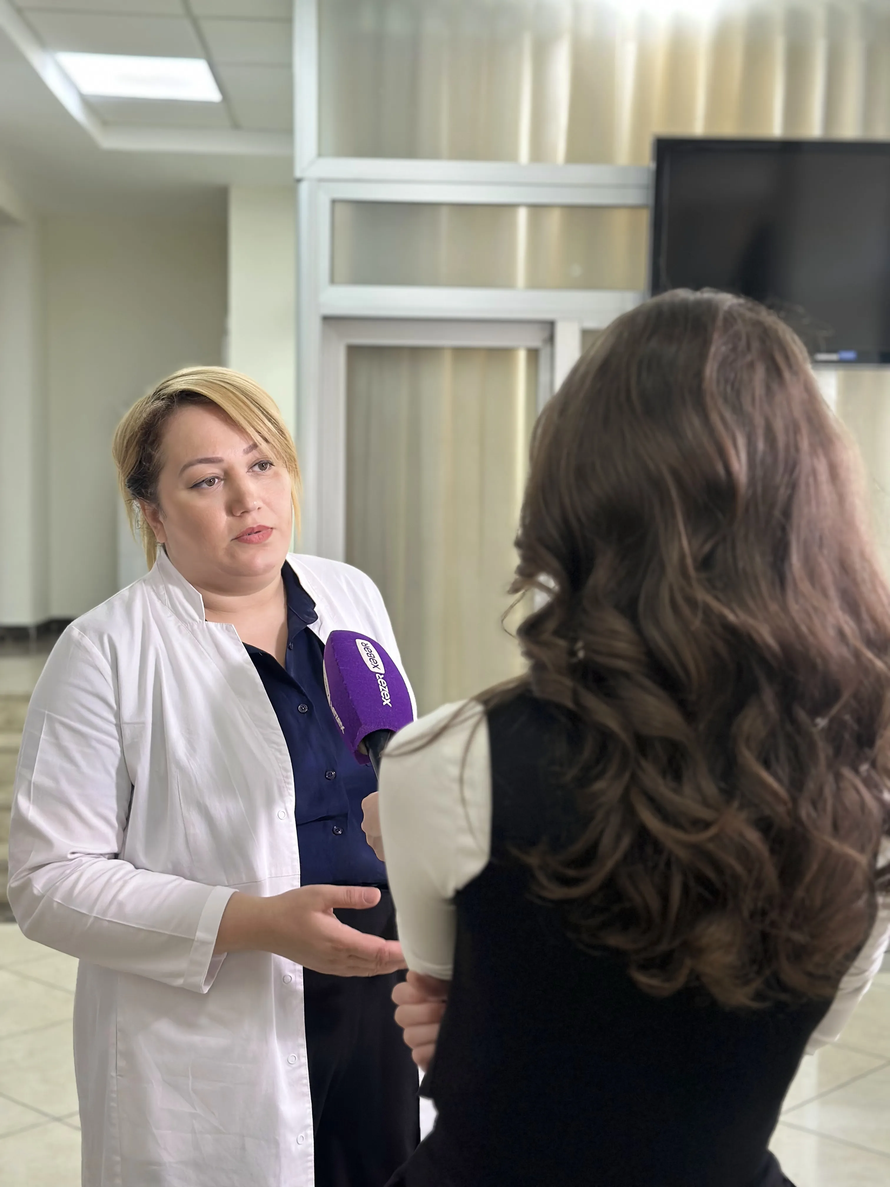 Həkim-Nevroloqu Nilufər Salmanova “Xəzər” televiziyasına müsahibə verib